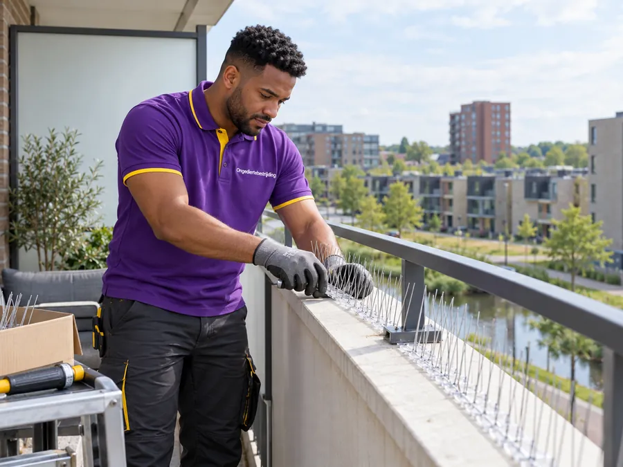 Ongedierte bestrijden in Zoetermeer: inspectie door een bestrijder